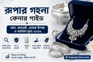 রূপার গহনা কেনার আগে অবশ্যই জানুন! ক্যারেট, মান ও আজকের দাম ২০২৬